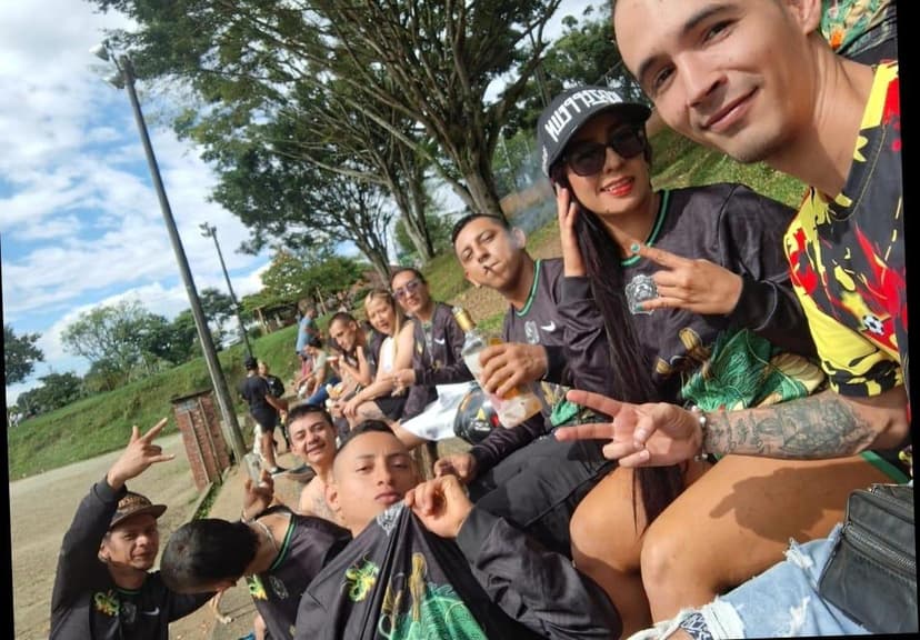 Jugadores en el campo